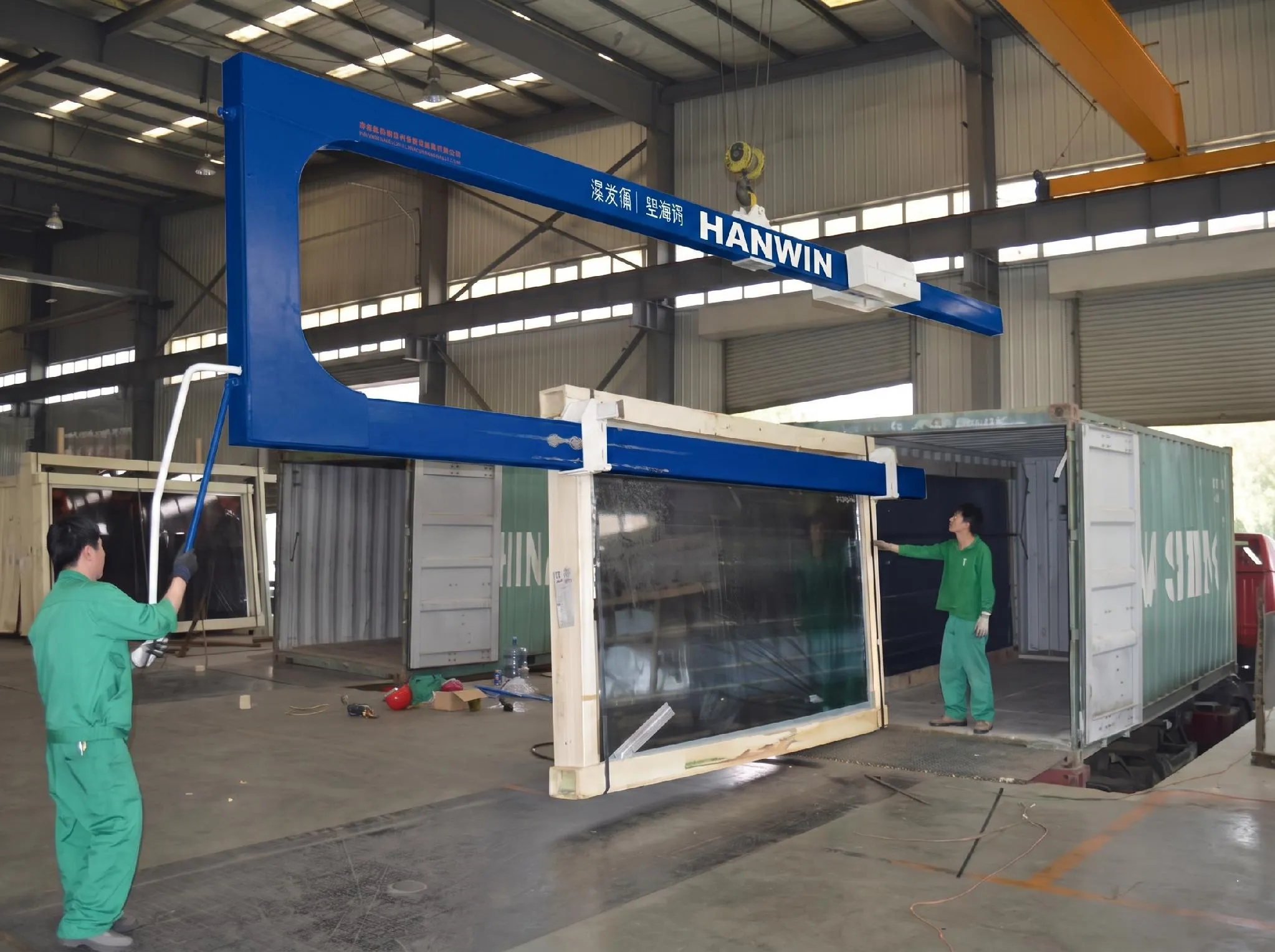 Glass Lifting Frame / Crane Glass Handling System