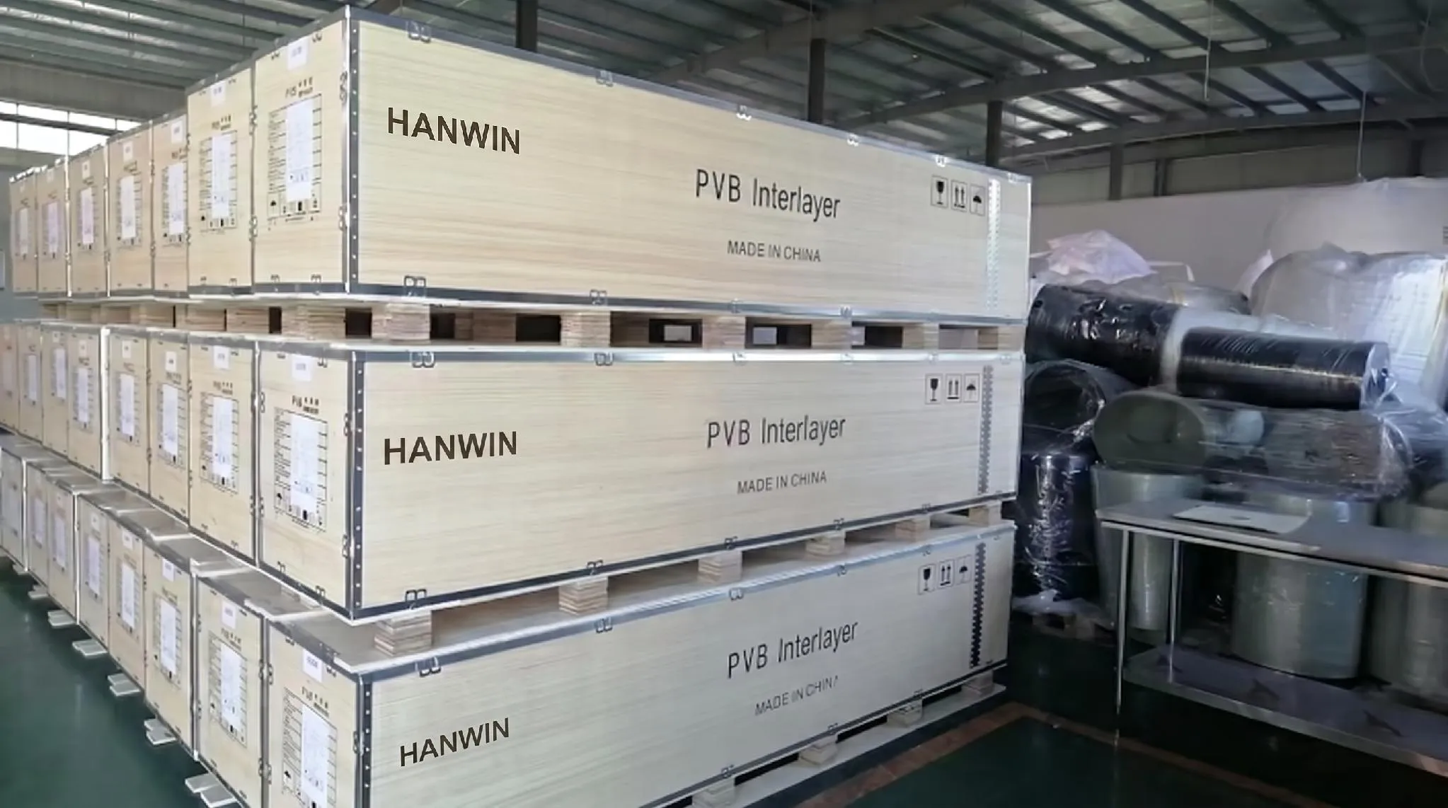 PVB Interlayer Packaging / Storage