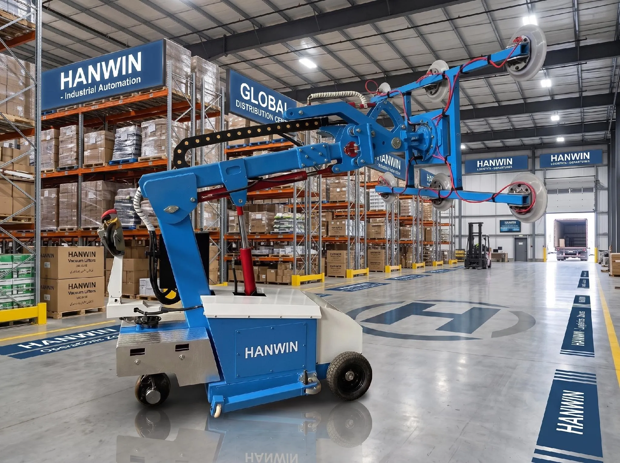 Vacuum Glass Lifter / Vacuum Glass Handling Machine
