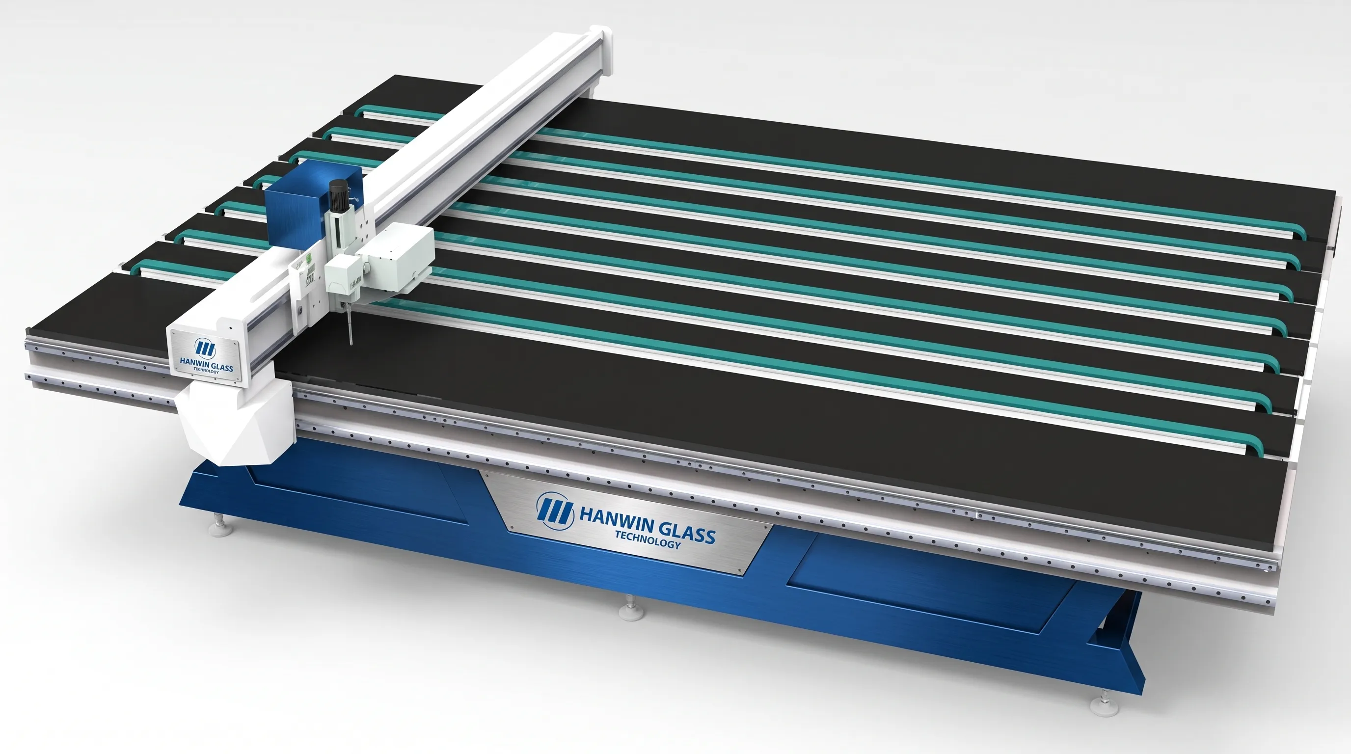 Laminated glass cutting machine