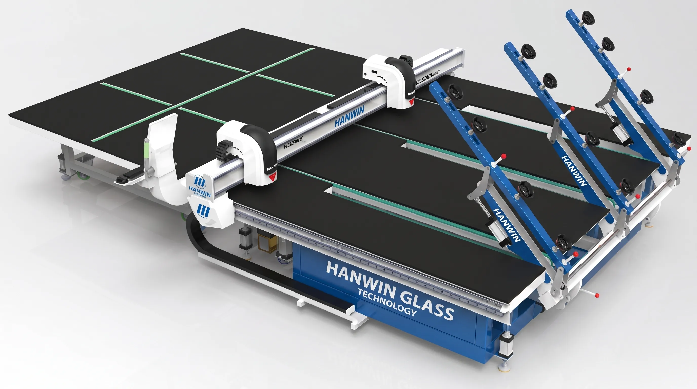 Multifunctional all-in-one glass cutting machine