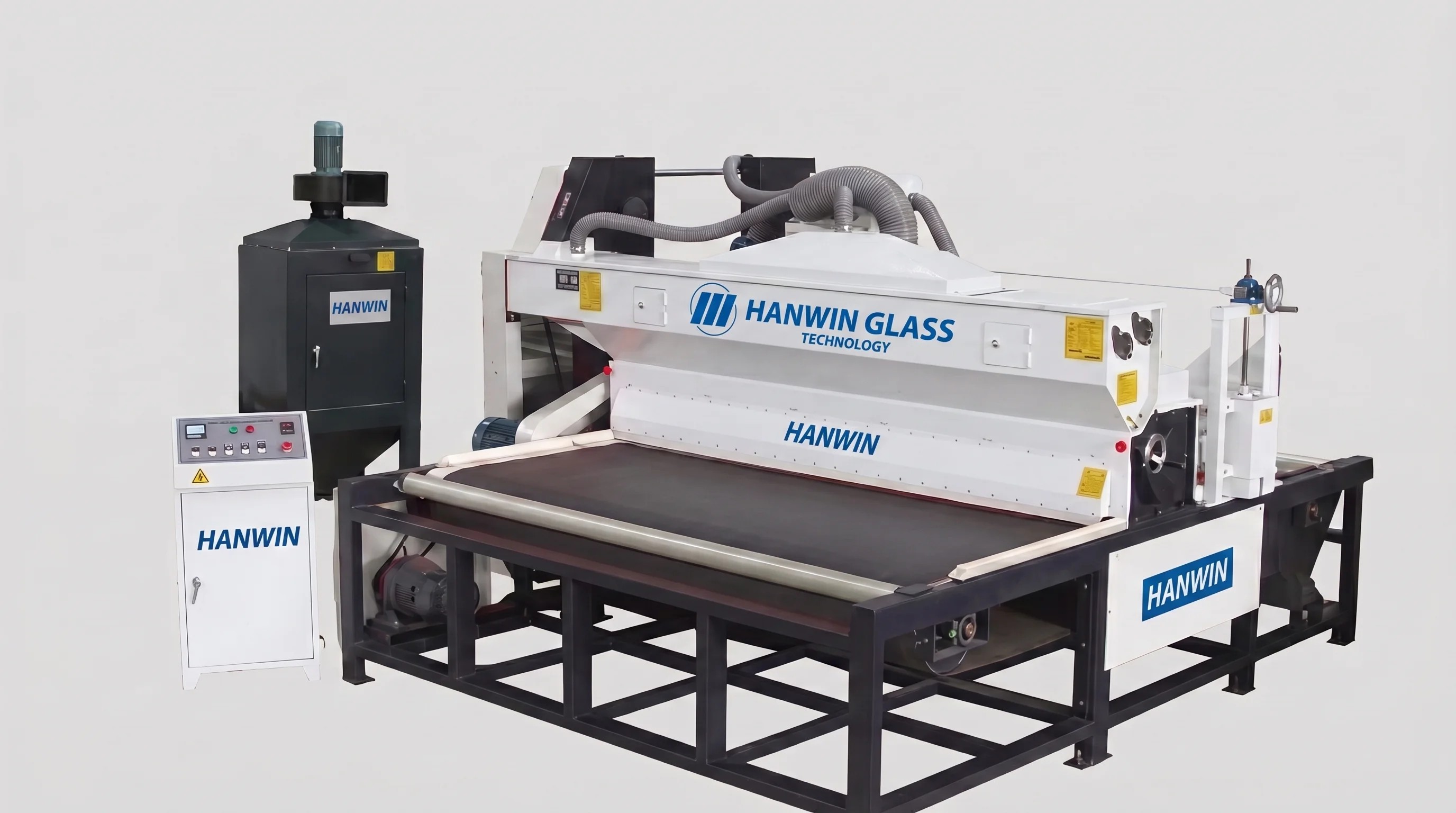 Horizontal sandblasting machine