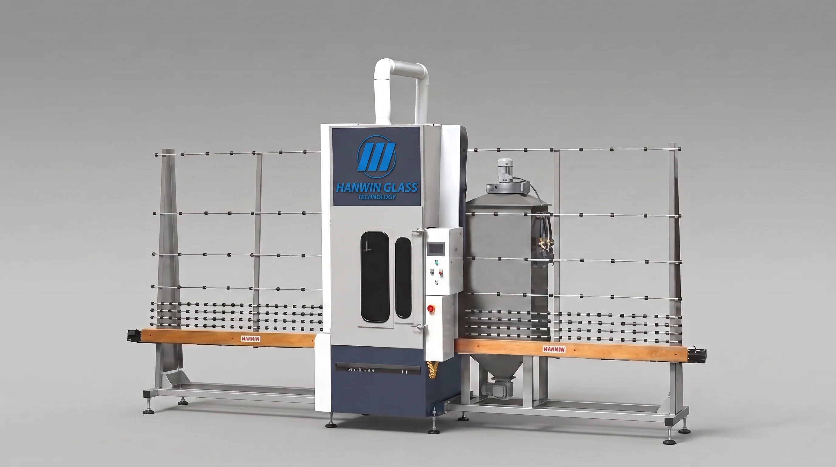 Vertical sandblasting machine