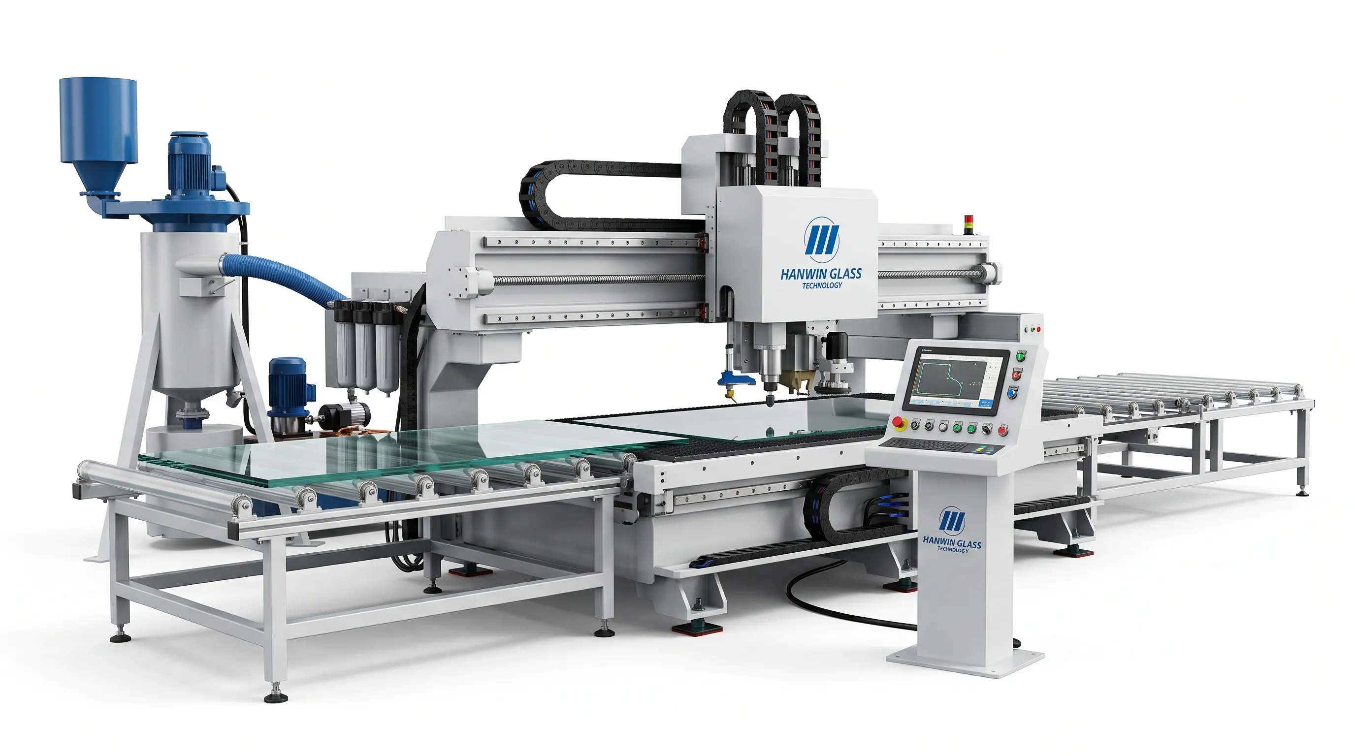 HN-E CNC Glass Processing Center